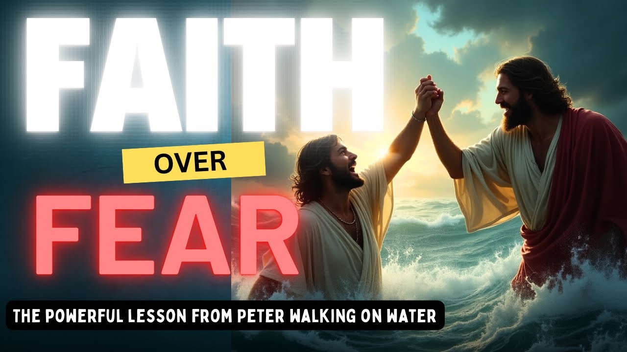 Faith Over Fear: The Powerful Lesson from Peter Walking on Water!