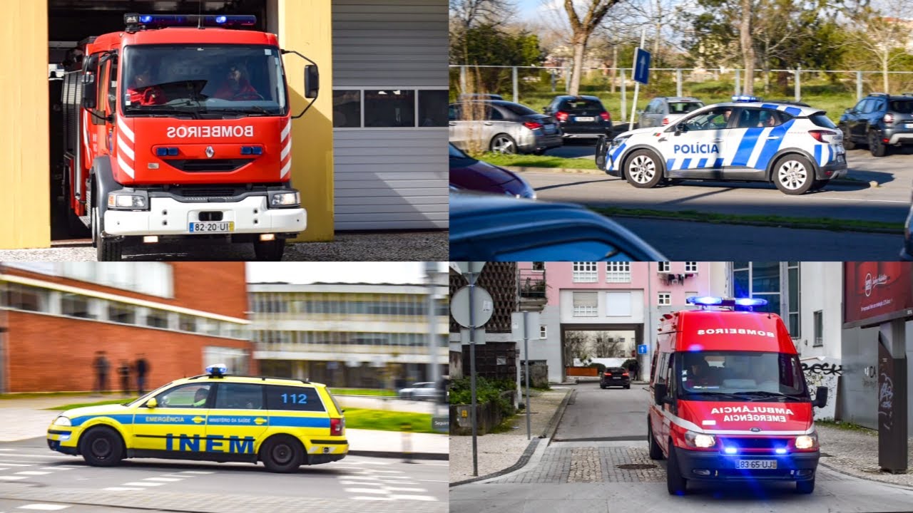 [Aveiro] Emergency Vehicles Responding in Portugal #21