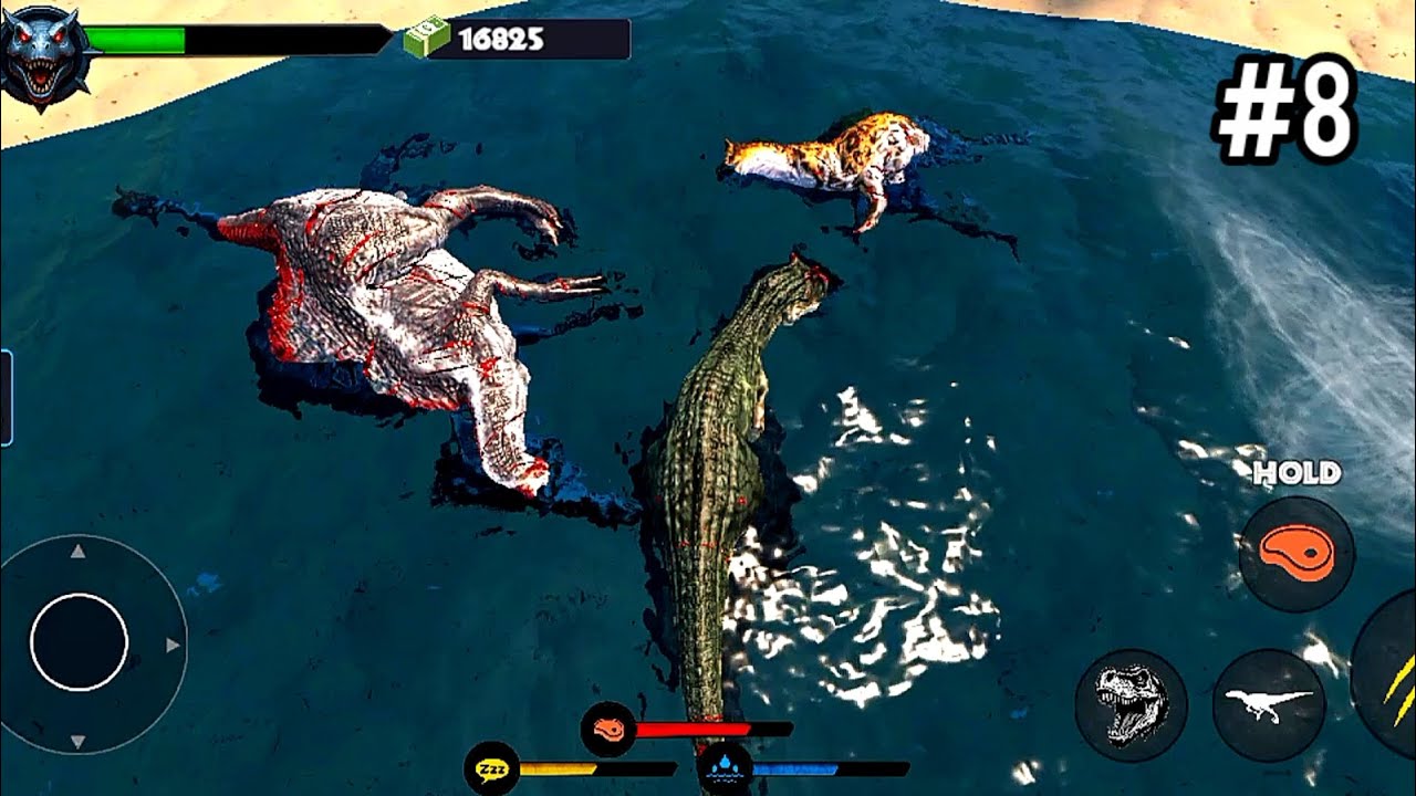 **ALLOSAURUS** Pemburu ulung dalam bayang-bayang - Jurassic Clash: Primal Dino Sim