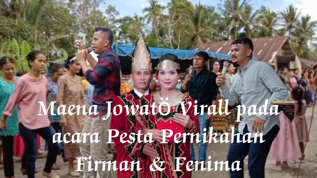 Maena Zowatö Di pesta pernikahan Firman ndruru & Fenima Laia #Tuhemberua #Lolomatua#NiasSelatan