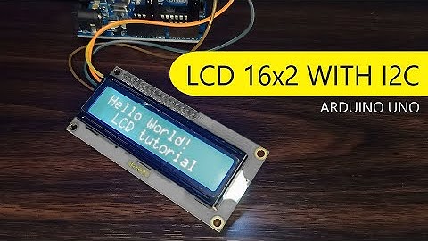 Arduino Uno   LCD 16x2 with I2C