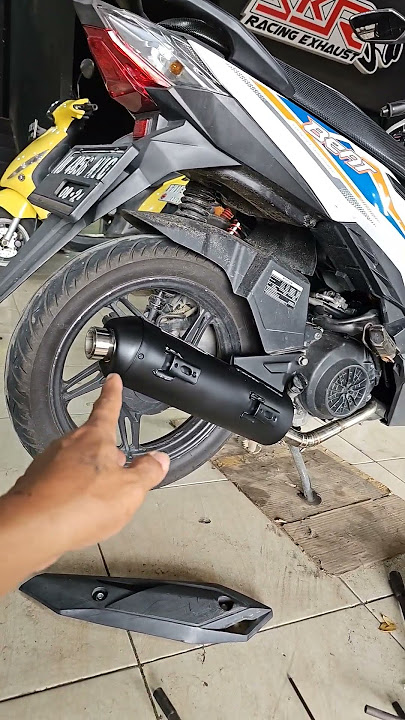RUPANYA INI DIA KNALPOT HONDA BEAT BUATAN SKR RACING EXHAUST CILEDUG TANGGERANG