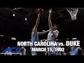 North Carolina vs. Duke Championship Game | ACC Men&#39;s Basketball Classic (1992)