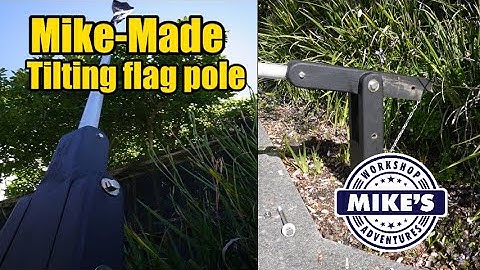 Kantelvoet voor vlaggenmast