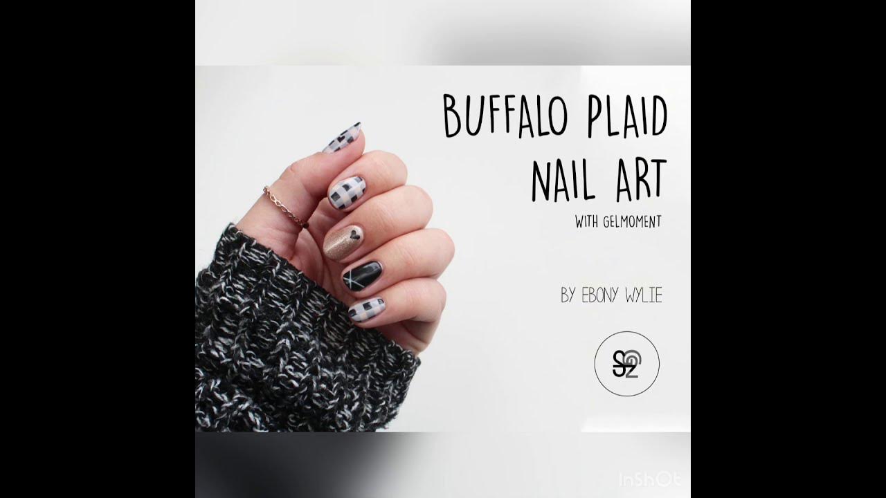 1. Easy Buffalo Plaid Nail Art Tutorial - wide 2