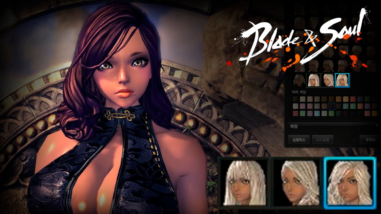 Blade & Soul 2.3 - New Hairstyles - KR - 60fps - YouTube
