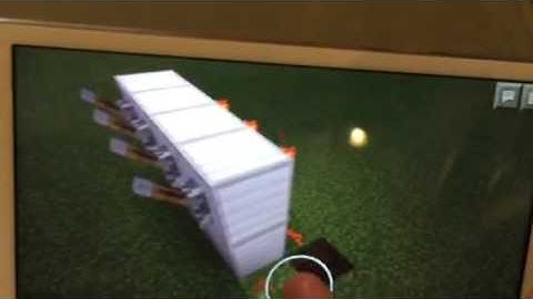 How To Build A Combination Lock In MCPE 0.13.1