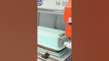 RBT luggage CNC cutting machine   intelligent edge cutting and punching integration