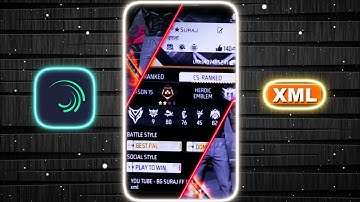 Jalebi baby FF profile 😊💖 XML FILE 📁 ALIGHT MOTION xml By @bgsurajeditz #alightmotion