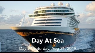 Hurricane Dorian Avoidance Cruise Vacation on the Disney Dream - Day 4, Part 1