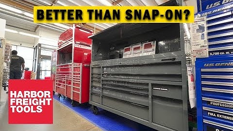 NEW Series 3 US General 72" Triple Bank Tool Box 2023