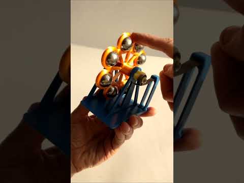🌑 Невероятный пружинный двигатель SPRING MOTOR 3D печать #3dprinting #3d #Shorts Игорь Белецкий