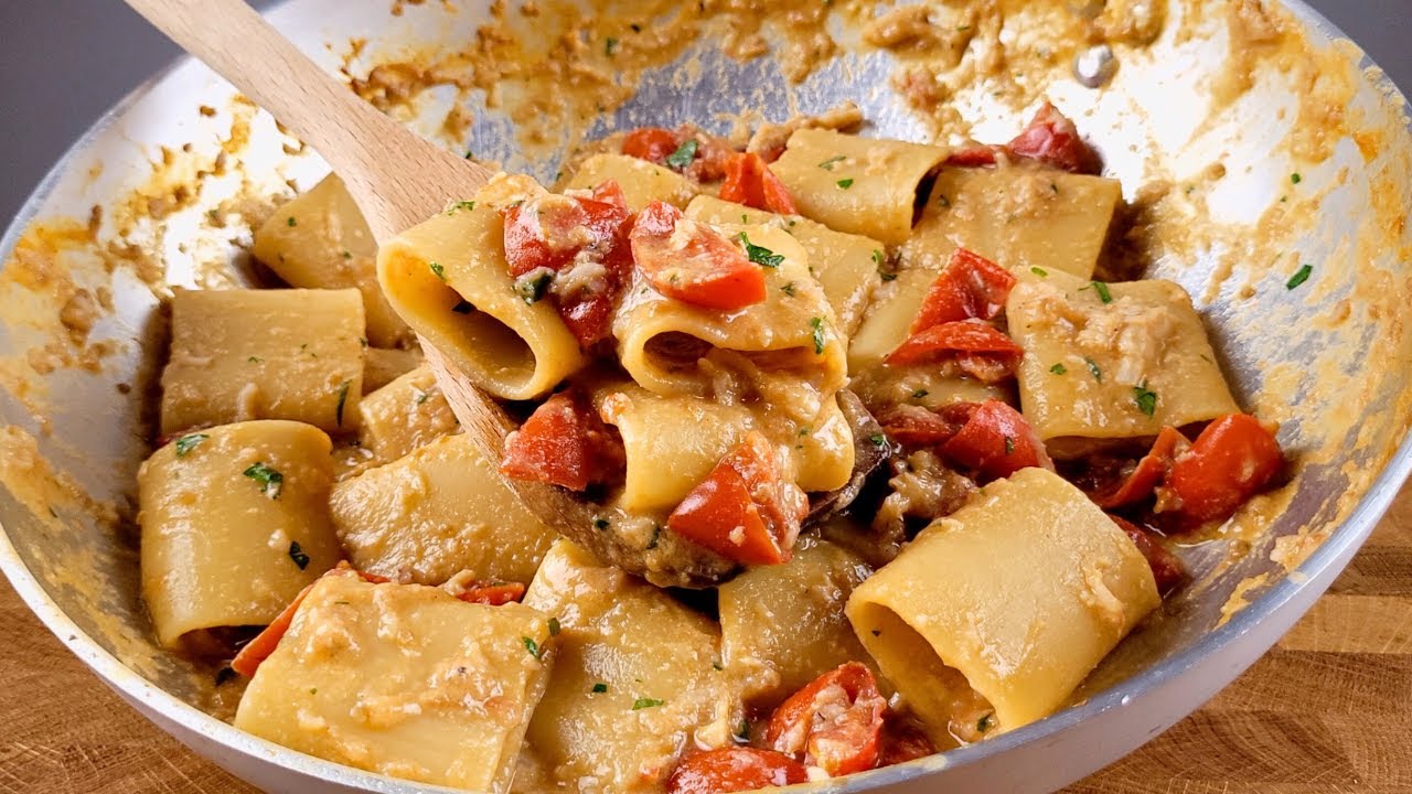 САМАЯ НЕДООЦЕНЕННАЯ ПАСТА. ПАСТА с КРЕВЕТКАМИ-БОГОМОЛАМИ (МАНТИС) и ПОМИДОРАМИ ЧЕРРИ! Легкий ужин.