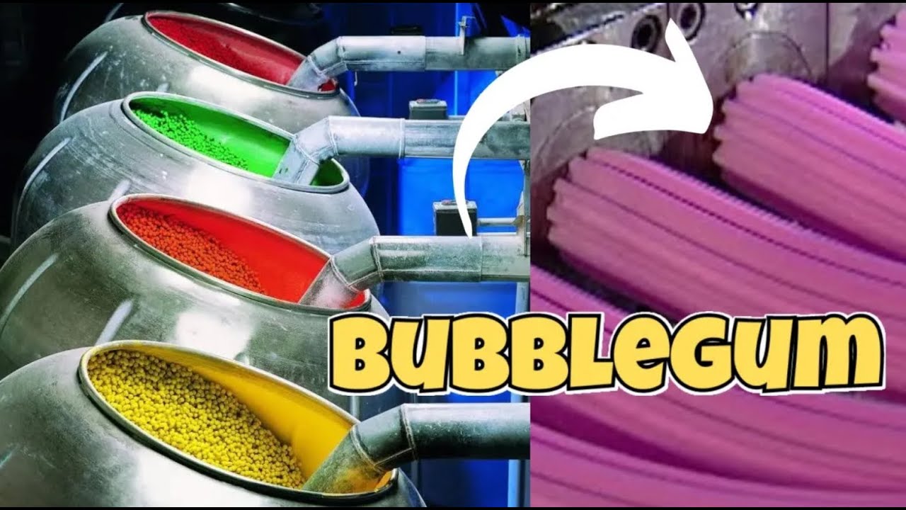 How Bubblegum Is Made In Factory YouTube