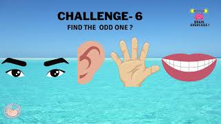 Challenge 17  | Find the odd one? | logic puzzles | Knowledge booster | Brain games screenshot 2