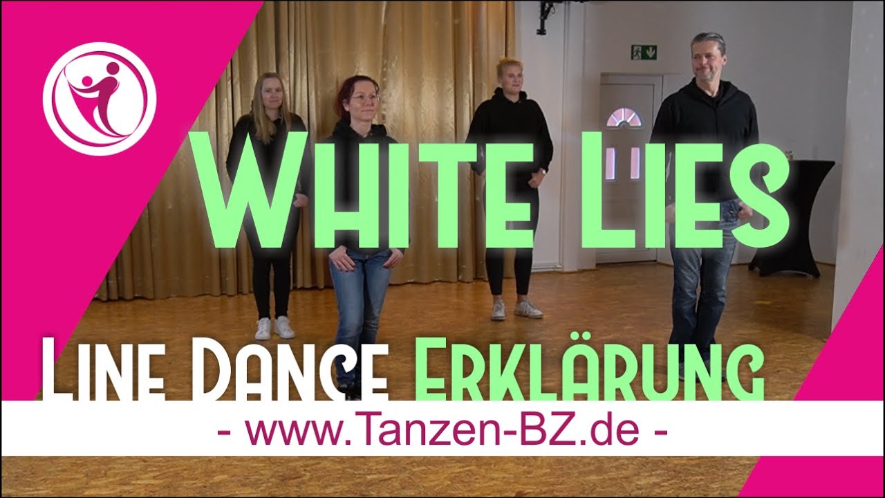 Line Dance "White Lies" lernen Tutorial deutsch YouTube
