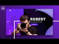 Photographer Portfolio Landing Page UI Design | Adobe XD Speed Art