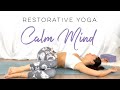 Restorative Yoga For RELAXATION & Calm Mind | 30 Days Of Yoga