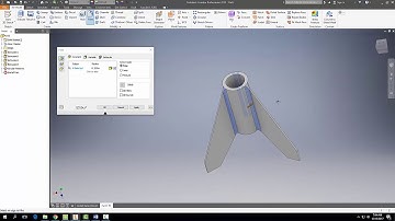 Designing a Model Rocket Base with Autodesk Inventor