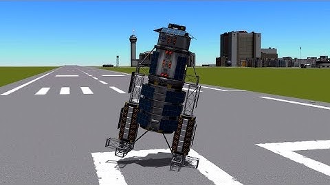 KSP - Heavy Reaction Wheel Based Walking Rover