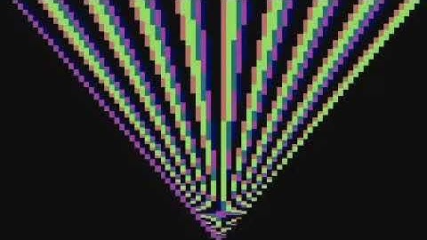 Quatari by Ilmenit / Agenda - 256 bytes intro for Atari 800 XL