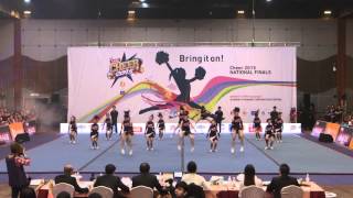 CHEER 2015: Calyx All-Girls routine