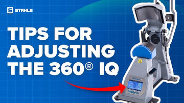 360® IQ Hat Press - Adjusting the Pressure