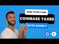 How to do your coinbase crypto tax fast with koinly  2024