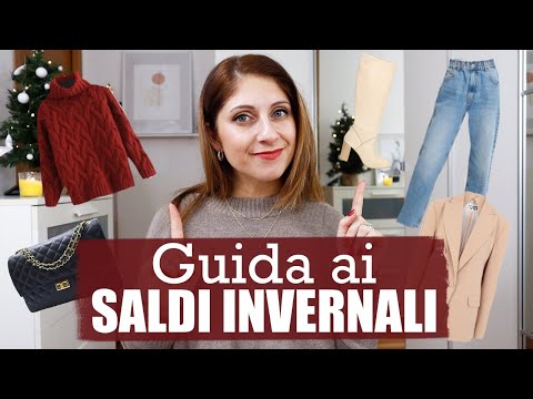 Video: Cosa comprare sui saldi