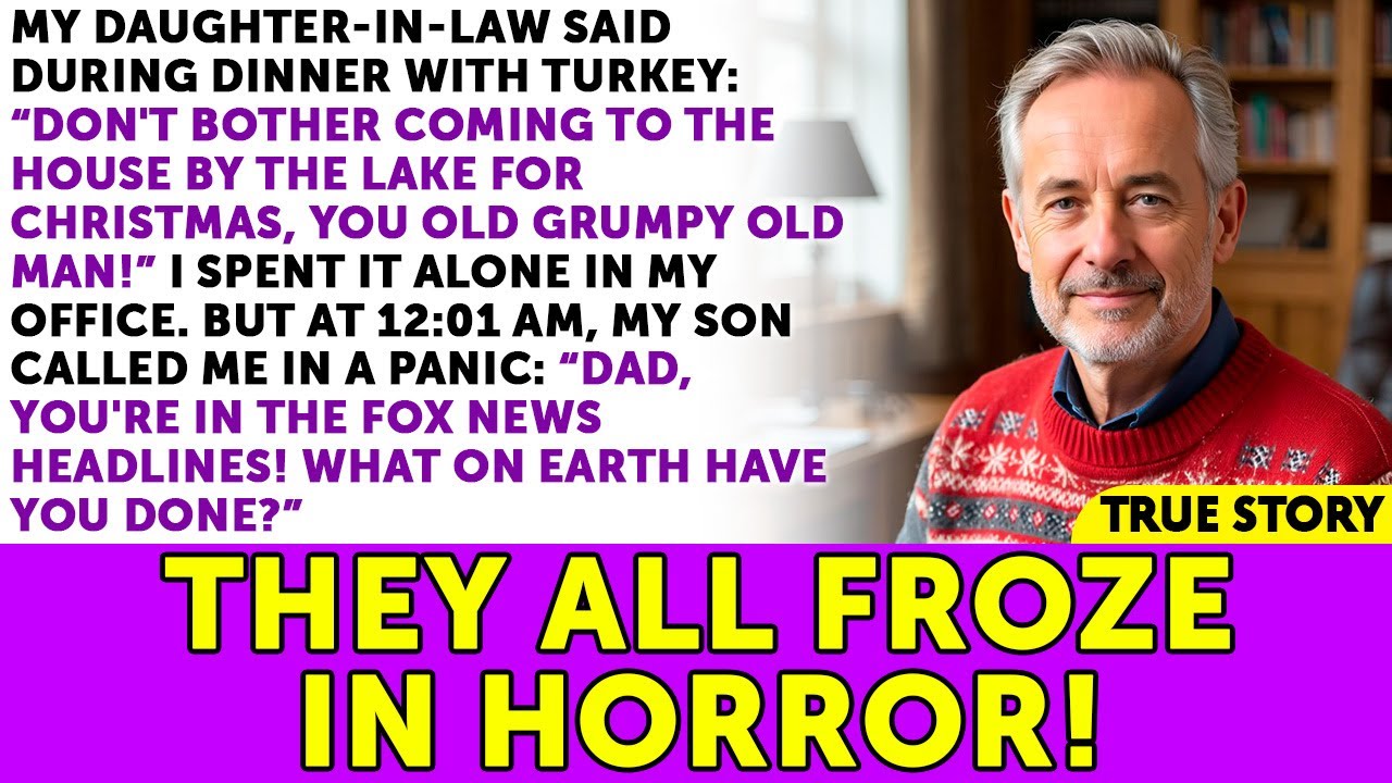 My DIL Said I Was "Trouble" At Christmas—Then My Son Called At Midnight: What Hit The News?!