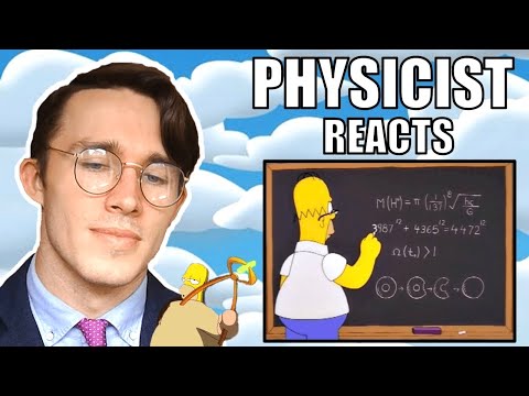 Physicist REACTS to Hilarious Simpsons Scenes