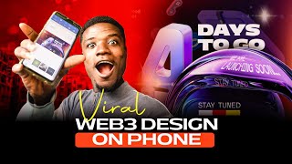 How To Design Web3 Flyers on Your Phone