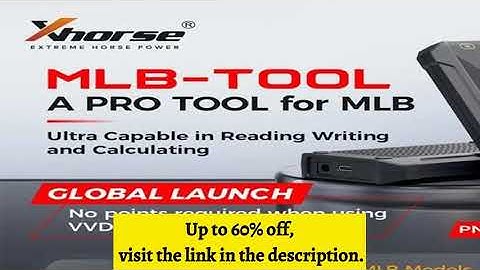 A must-have product! Xhorse MLB TOOL XDMLB0 Key Programmer Add Key for VW/Audi MQB Work with VVDI2