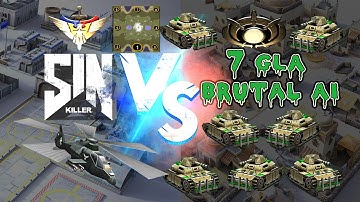 Improved AI! [1v7] USA Vs 7 Brutal GLA AI|Fortress Avalanche|Command & Conquer Generals|Modded AI