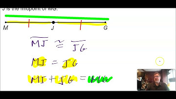 U1L6 VIDEO Midpoint and Segment Bisector
