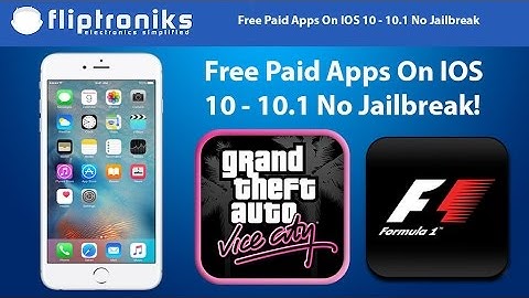NEW IOS 10 - 10.1.1 Get PAID Apps/Games FREE (NO Jailbreak)- Iphone 7/7Plus/6/6Plus/6s/6sPlus
