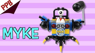 Mixels #46: Myke, Newzers tribe / Lego stop motion build 41580