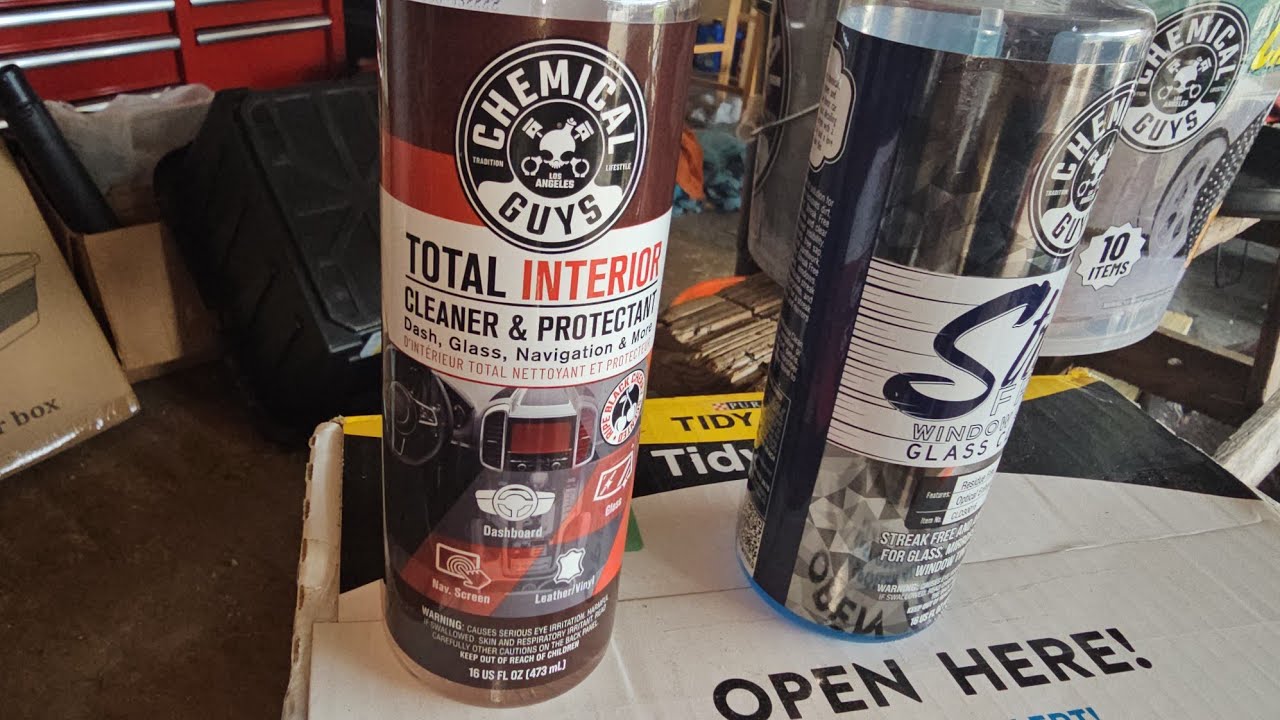 Chemical Guys Total Interior Including Glass Let's Review F150 and Grand Marquis YouTube