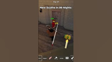 New Scythe Weapon In 99 Nights!?