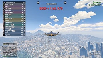 Reaching The Level 8000 [GTA Online, 4K]