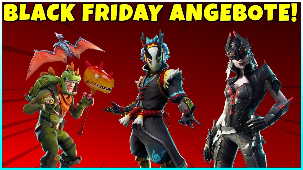 Fortnite BLACK FRIDAY Rabatte! Das wird in den nächsten 5 Tagen in