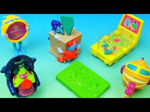2000 NICKELODEON'S BROTHERS FLUB set of 6 KFC COLLECTIBLES VIDEO REVIEW