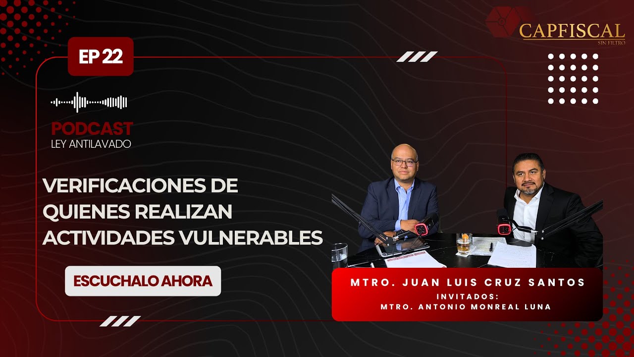 EP 22 | VERIFICACIONES DE QUIENES REALIZAN ACTIVIDADES VULNERABLES