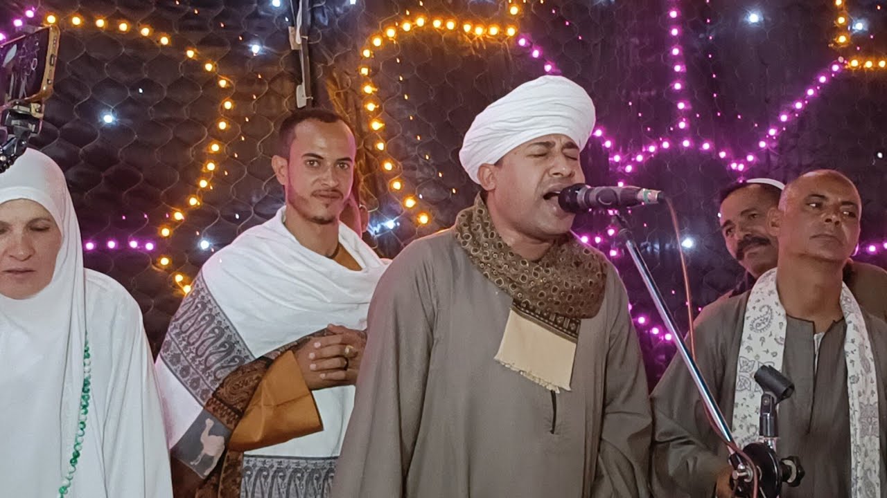 قصيدة كل الذى اخذ الغرام تغزلا  الشيخ مصطفى جمالو إبداع من حفل الحاج عمار بقرية القضابي ( الفشن