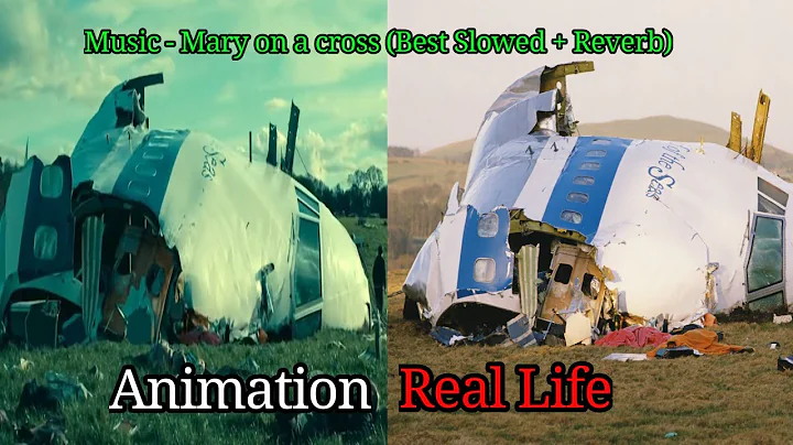 Pan Am Flight 103 | Animation vs Real Life (Aftermath)