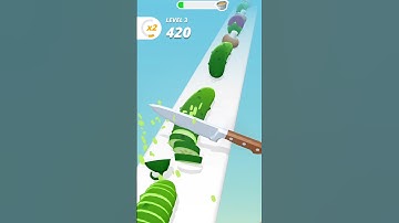 Perfect Slices - Satisfying Relaxing Asmr Gameplay Walkthrough #gameplay #shorts #perfectslices