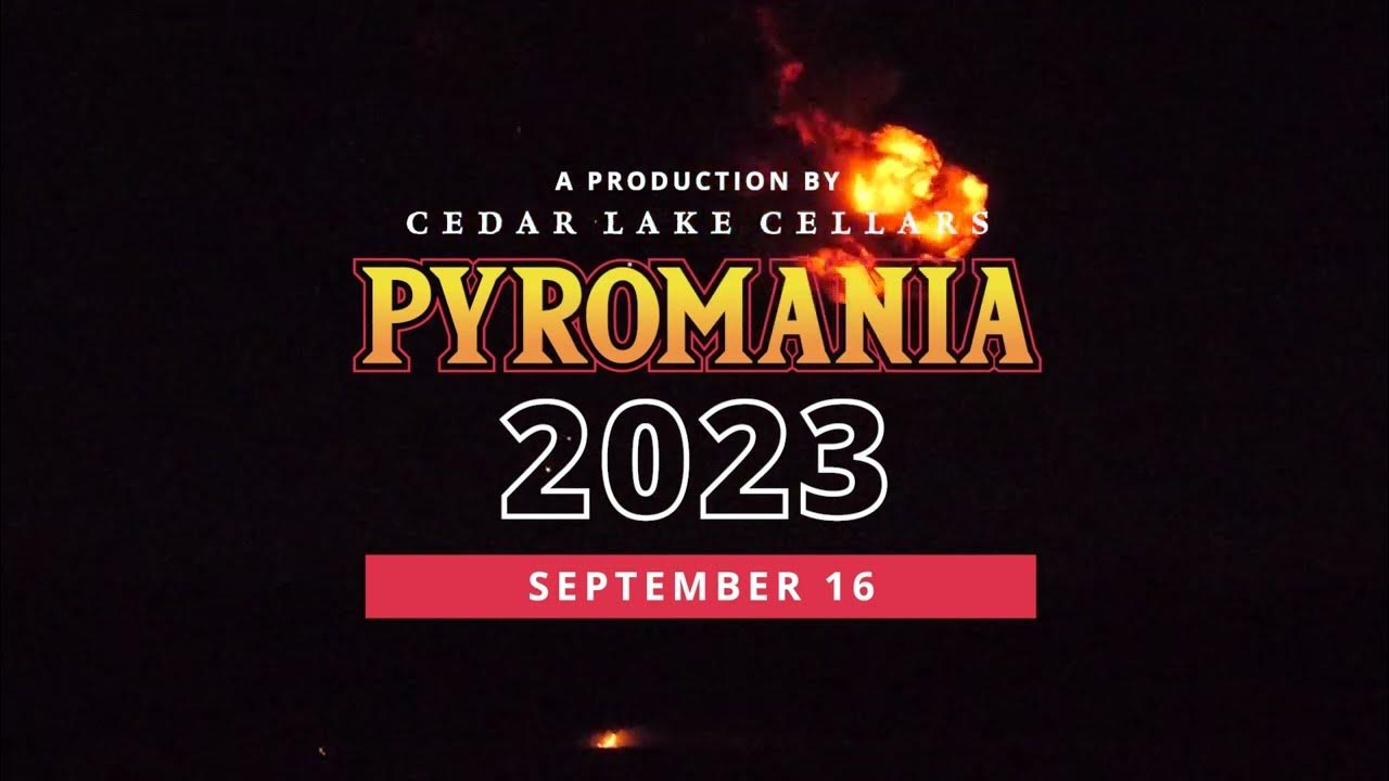 Pyromania 2023 🔥 Huge Firework Experience at The Landing Cedar Lake
