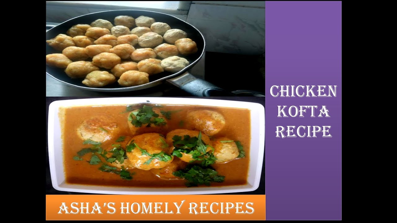 Chicken Kofta Recipe l Chicken Meatballs Restaurant style #Chickenkofta #Chickenmeatballs | Asha Thevar