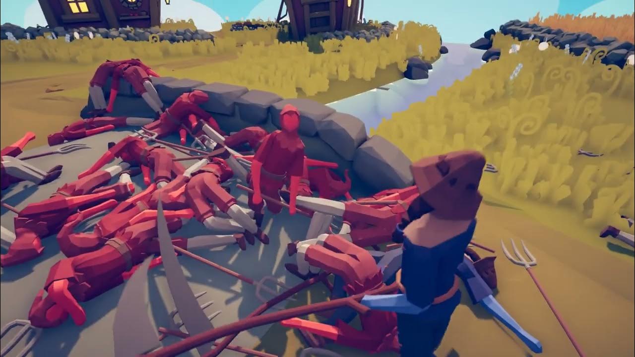 TABS Totally Accurate Battle Simulator Farmer vs Harvester YouTube