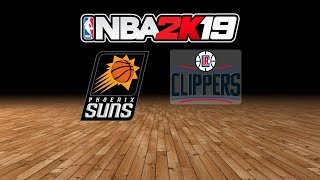 Suns vs. Clippers - 11.28.18 - NBA 2K19 MyLeague